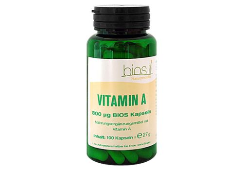 VITAMIN A 800 µg Bios Kapseln – PZN 00967009 (PZN 00967009)