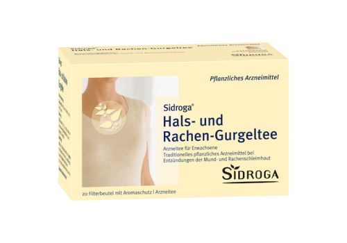 SIDROGA Hals- und Rachen-Gurgeltee Filterbeutel – PZN 08871214 (PZN 08871214)