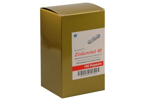 ZINKOROTAT 40 Leinersan Kapseln – PZN 08878676 (PZN 08878676)