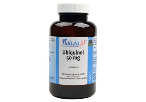 NATURAFIT Ubiquinol 50 mg Kapseln – PZN 09899835 (PZN 09899835)