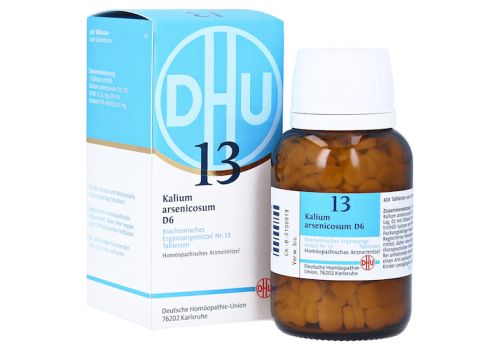 BIOCHEMIE DHU 13 Kalium arsenicosum D 6 Tabletten – PZN 06584321 (PZN 06584321)