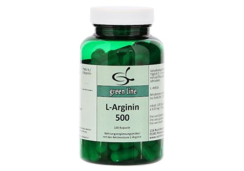 L-ARGININ 500 Kapseln – PZN 10060374 (PZN 10060374)