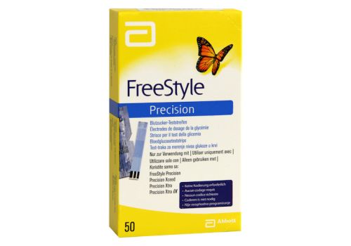 FREESTYLE Precision Blutzucker Teststr.o.Codierung – PZN 09605101 (PZN 09605101)