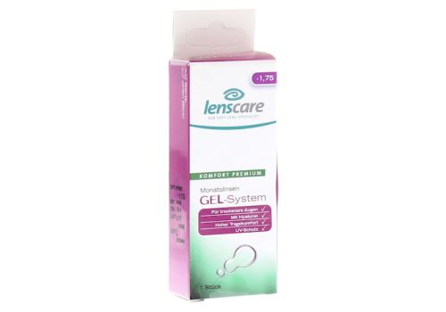 LENSCARE GEL-System Monatslinse -1,75 dpt – PZN 09442828 (PZN 09442828)