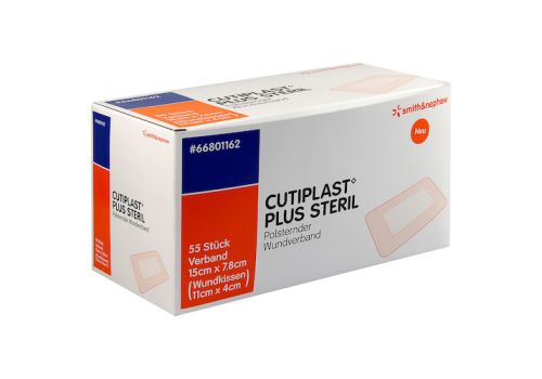 CUTIPLAST Plus steril 7,8x15 cm Verband – PZN 09732590 (PZN 09732590)