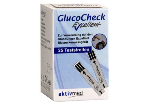 GLUCOCHECK Excellent Teststreifen – PZN 09286618 (PZN 09286618)