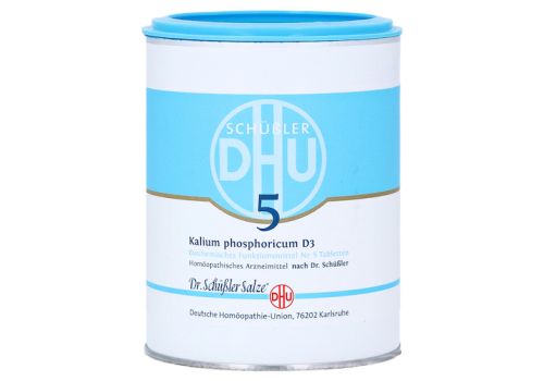 BIOCHEMIE DHU 5 Kalium phosphoricum D 3 Tabletten – PZN 00274140 (PZN 00274140)