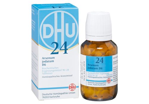 BIOCHEMIE DHU 24 Arsenum jodatum D 6 Tabletten – PZN 02581811 (PZN 02581811)