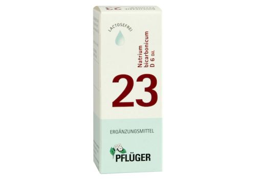 BIOCHEMIE Pflüger 23 Natrium bicarbonicum D 6 Tro. – PZN 09298716 (PZN 09298716)