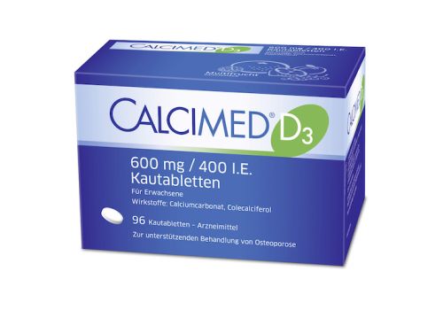 Calcimed D3 600mg/400 I.E. – PZN 09750145 (PZN 09750145)