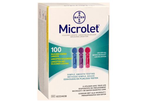 MICROLET Lanzetten farbig – PZN 09245275 (PZN 09245275)