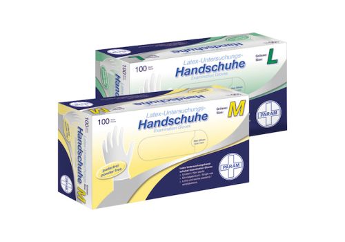 HANDSCHUHE Einmal Latex puderfrei L – PZN 00990267 (PZN 00990267)