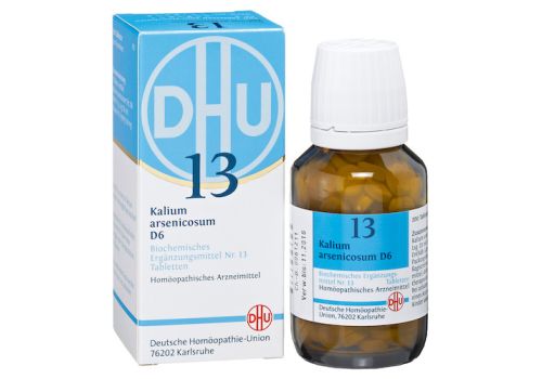 BIOCHEMIE DHU 13 Kalium arsenicosum D 6 Tabletten – PZN 02581082 (PZN 02581082)