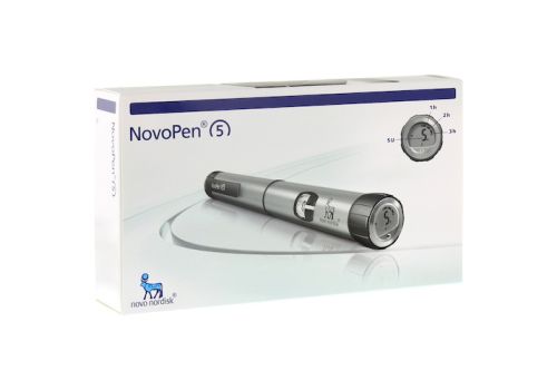 NOVOPEN 5 Injektionsgerät silber – PZN 10057202 (PZN 10057202)