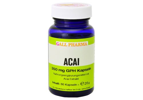 ACAI 350 mg GPH Kapseln – PZN 09272295 (PZN 09272295)