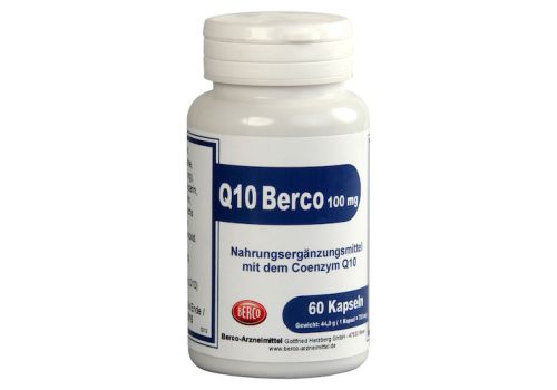 Q10 BERCO 100 mg Kapseln – PZN 09695570 (PZN 09695570)