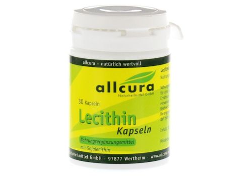 LECITHIN 500 mg Kapseln – PZN 04925769 (PZN 04925769)