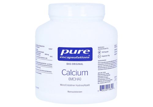 PURE ENCAPSULATIONS Calcium MCHA Kapseln – PZN 06127552 (PZN 06127552)