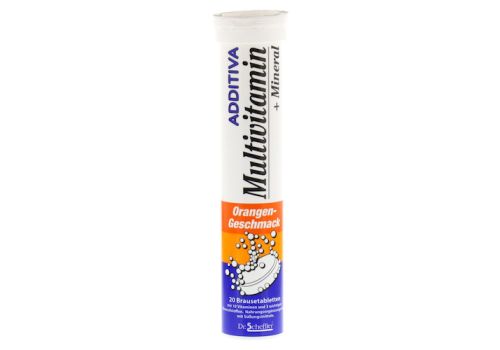 ADDITIVA Multivit.+Mineral Orange R Brausetabl. – PZN 10060173 (PZN 10060173)