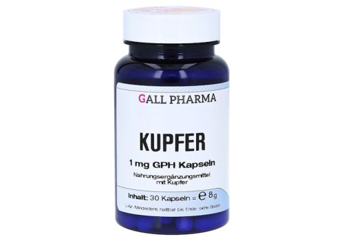 KUPFER 1 mg GPH Kapseln – PZN 01569162 (PZN 01569162)