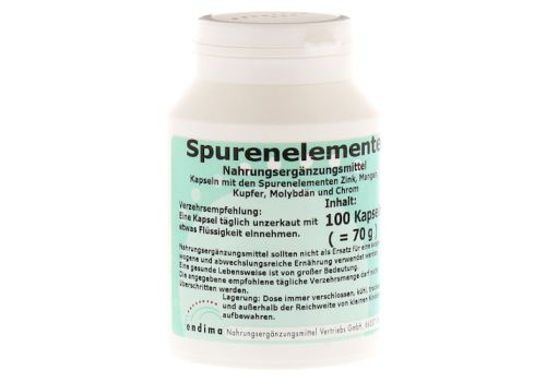 SPURENELEMENTE Kapseln – PZN 01498806 (PZN 01498806)