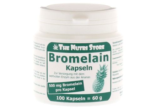 BROMELAIN 500 mg vegetarische Kapseln – PZN 05526416 (PZN 05526416)