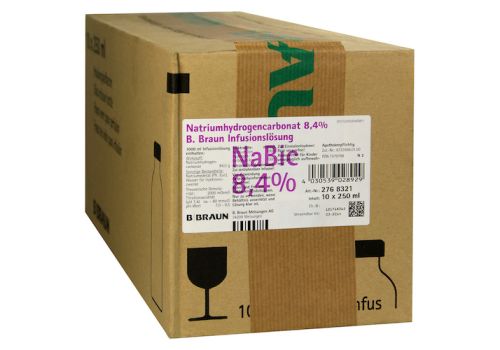 NATRIUMHYDROGENCARBONAT B.Braun 8,4% Glas – PZN 01579798 (PZN 01579798)