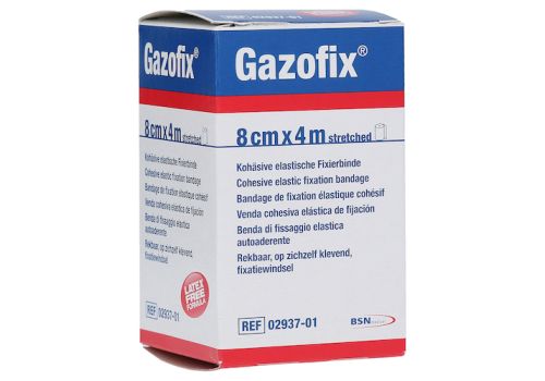 GAZOFIX Fixierbinde kohäsiv 8 cmx4 m – PZN 11587801 (PZN 11587801)