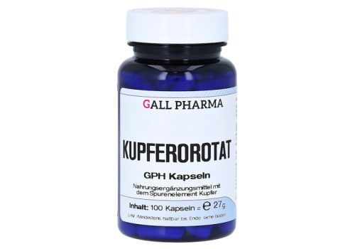 KUPFEROROTAT GPH Kapseln – PZN 09899189 (PZN 09899189)