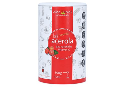 ACEROLA 100% Bio Pur nat.Vit.C Pulver – PZN 06632592 (PZN 06632592)