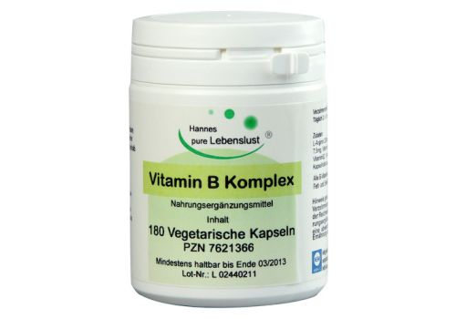 VITAMIN B KOMPLEX Kapseln – PZN 07621366 (PZN 07621366)