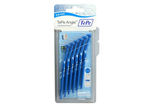 TEPE Angle Interdentalbürste 0,6mm blau – PZN 07708860 (PZN 07708860)