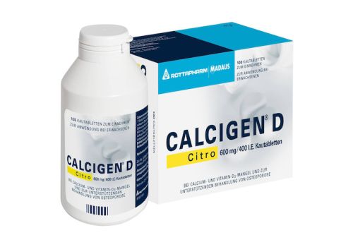 CALCIGEN D Citro 600mg/400 I.E. – PZN 01138545 (PZN 01138545)