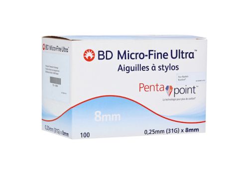 BD MICRO-FINE ULTRA Pen-Nadeln 0,25x8 mm – PZN 11299261 (PZN 11299261)