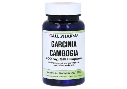 GARCINIA CAMBOGIA 400 mg GPH Kapseln – PZN 03373380 (PZN 03373380)