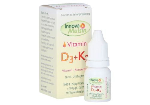 INNOVA Mulsin Vitamin D3+K2 Emulsion – PZN 14137978 (PZN 14137978)