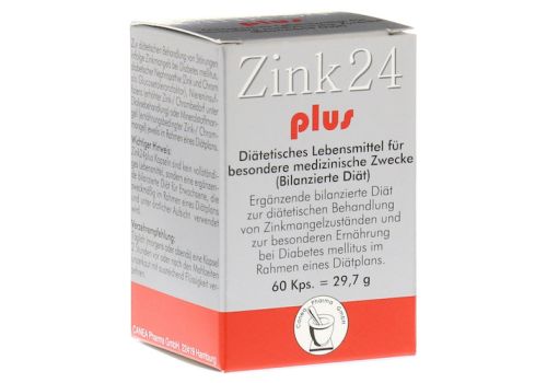 ZINK 24 plus Kapseln – PZN 03090475 (PZN 03090475)