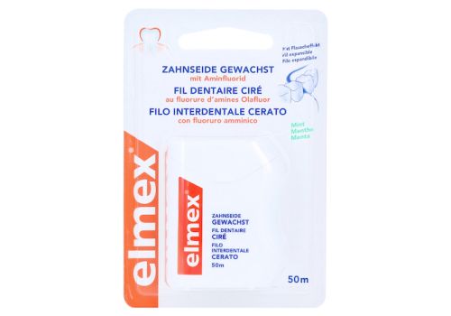 Elmex Zahnseide gewachst mit Aminfluorid – PZN 04123484 (PZN 04123484)