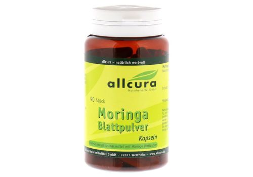 MORINGA BLATTPULVER Kapseln – PZN 10054675 (PZN 10054675)