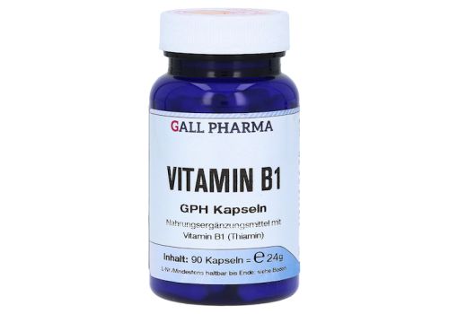 VITAMIN B1 GPH 1,4 mg Kapseln – PZN 01642829 (PZN 01642829)