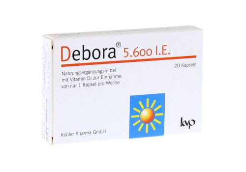 DEBORA 5.600 I.E. Kapseln – PZN 11049707 (PZN 11049707)