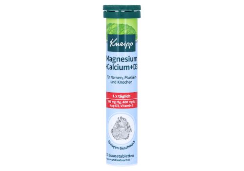 Kneipp Magnesium + Calcium + D3 Brausetabletten – PZN 07243987 (PZN 07243987)