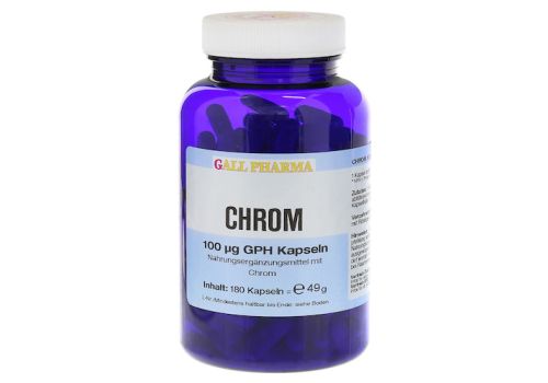 CHROM 100 µg GPH Kapseln – PZN 01696280 (PZN 01696280)