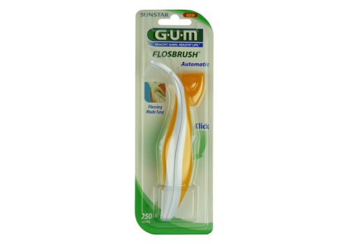 GUM Flosbrush Automatik Halter m.Zahnseide 30 m – PZN 06908108 (PZN 06908108)