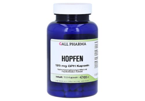 HOPFEN 125 mg GPH Kapseln – PZN 09645336 (PZN 09645336)