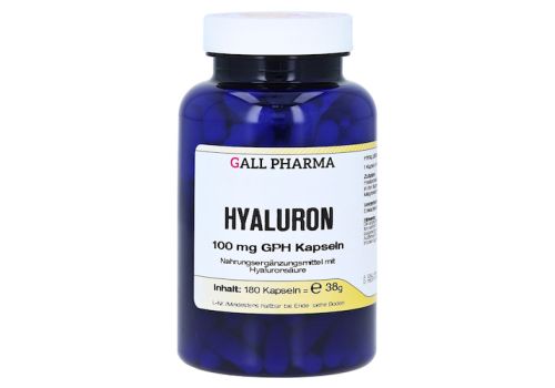 HYALURON 100 mg GPH Kapseln – PZN 09324052 (PZN 09324052)