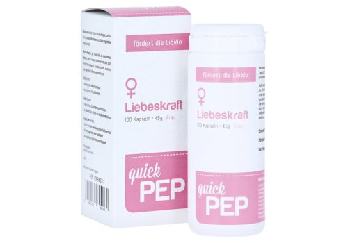 QUICKPEP Liebeskraft Frau Kapseln – PZN 12898621 (PZN 12898621)