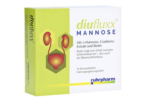 DIUFLUXX Mannose Brausetabletten – PZN 14164596 (PZN 14164596)