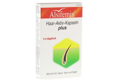 ALSIFEMIN Haar-Aktiv-Kapseln plus – PZN 06331956 (PZN 06331956)