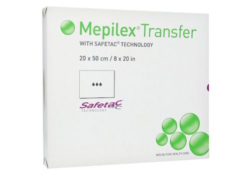 MEPILEX Transfer Schaumverband 20x50 cm steril – PZN 09891673 (PZN 09891673)